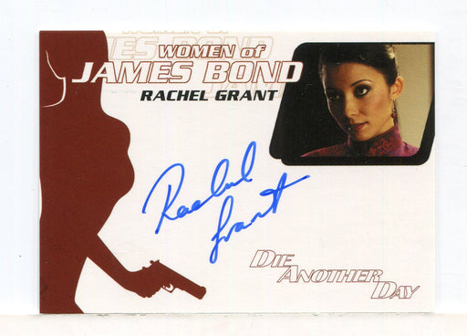James Bond The Quotable James Bond Rachel Grant Autograph Card WA24   - TvMovieCards.com