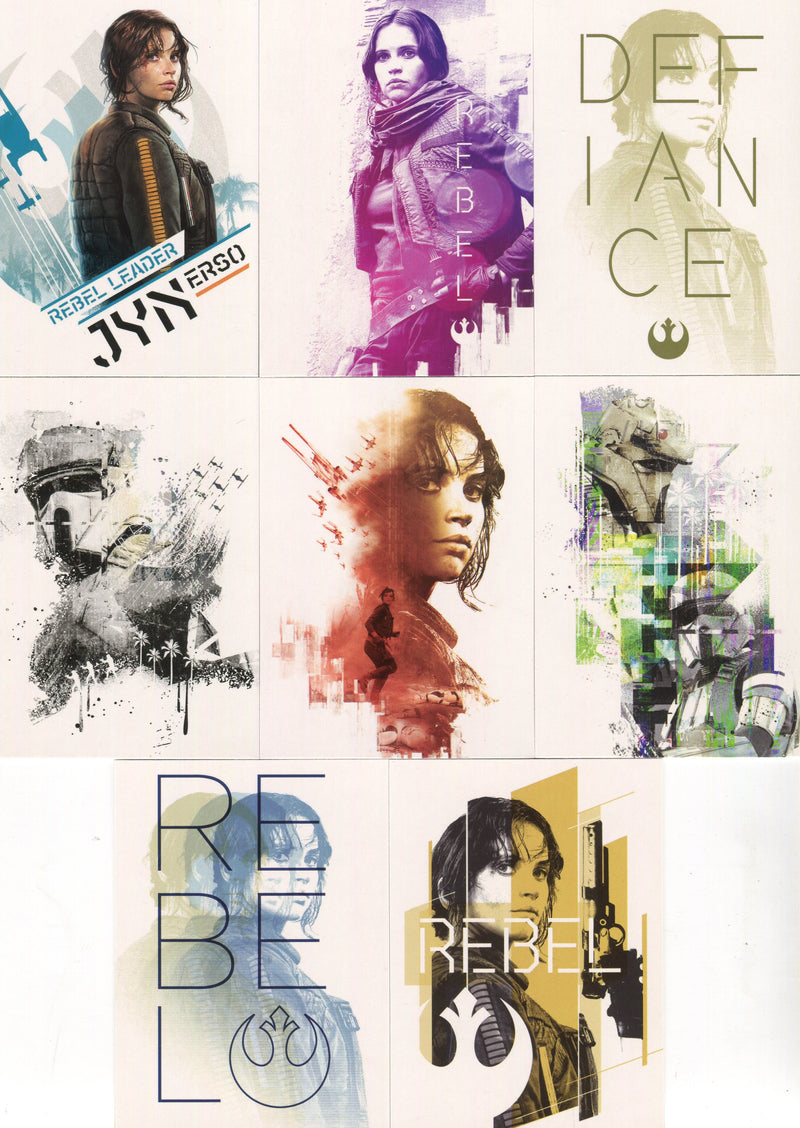 2016 Star Wars Rogue One Series 1 Gallery Chase Card Set 10 Cards   - TvMovieCards.com