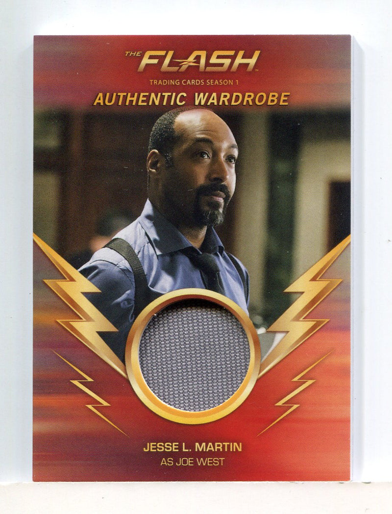 Flash Season 1 Wardrobe Costume Card M13 Jesse L. Martin as Joe West   - TvMovieCards.com