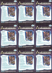 Andromeda Reign Commonwealth Battle Puzzle Chase Card Set BC-1  BC-9   - TvMovieCards.com