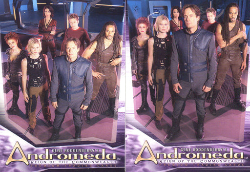 Andromeda Reign Commonwealth Promo Card Set 2 Cards ARC-1 and P-LVCC   - TvMovieCards.com