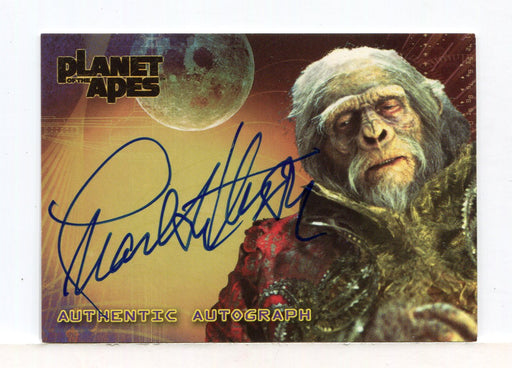 Planet of the Apes Movie Charleton Heston Autograph Card Topps 2001   - TvMovieCards.com
