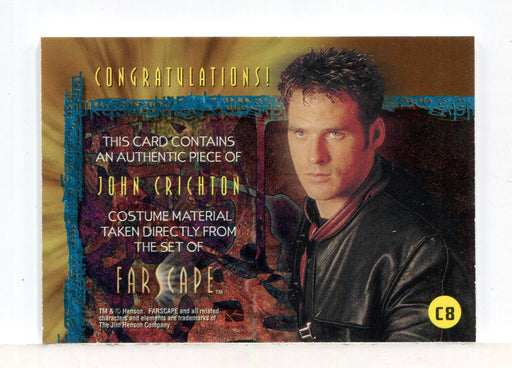 Farscape in Motion Premiere Edition John Crichton Costume Card C8   - TvMovieCards.com
