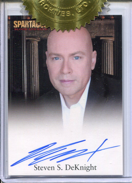 Spartacus Premium Packs Dealer Incentive Steven S. DeKnight Autograph Card   - TvMovieCards.com