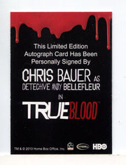 True Blood Season 6 Chris Bauer as Detective Andy Bellefleur Autograph Card   - TvMovieCards.com