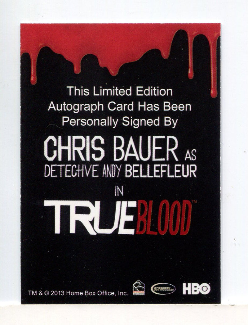 True Blood Season 6 Chris Bauer as Detective Andy Bellefleur Autograph Card   - TvMovieCards.com