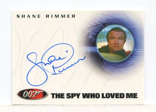 James Bond A44 The Quotable James Bond Shane Rimmer Autograph Card   - TvMovieCards.com