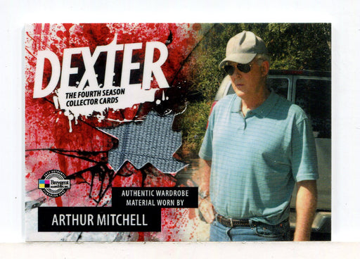 DEXTER Season 4 Wardrobe Costume Card Arthur Mitchell D4C-C AMS   - TvMovieCards.com