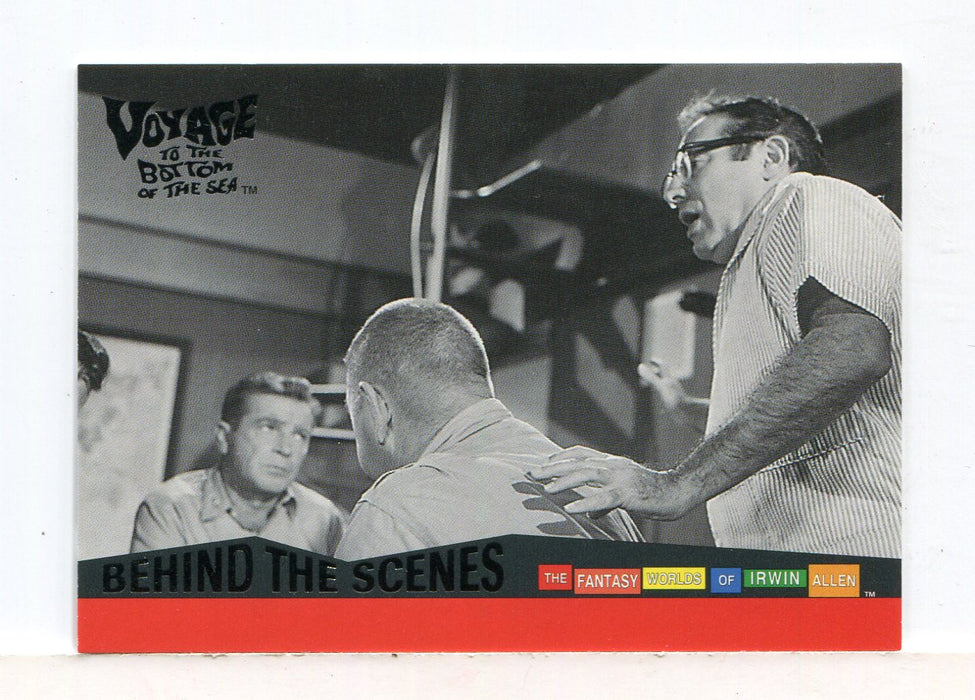 Fantasy Worlds of Irwin Allen Behind the Scenes Chase Card B5 Voyage Bottom Sea   - TvMovieCards.com