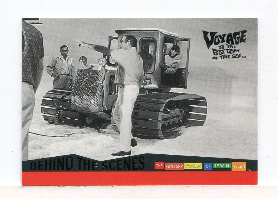 Fantasy Worlds of Irwin Allen Behind the Scenes Chase Card B9 Voyage Bottom Sea   - TvMovieCards.com