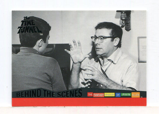 Fantasy Worlds of Irwin Allen Behind the Scenes Chase Card B7 Time Tunnel   - TvMovieCards.com