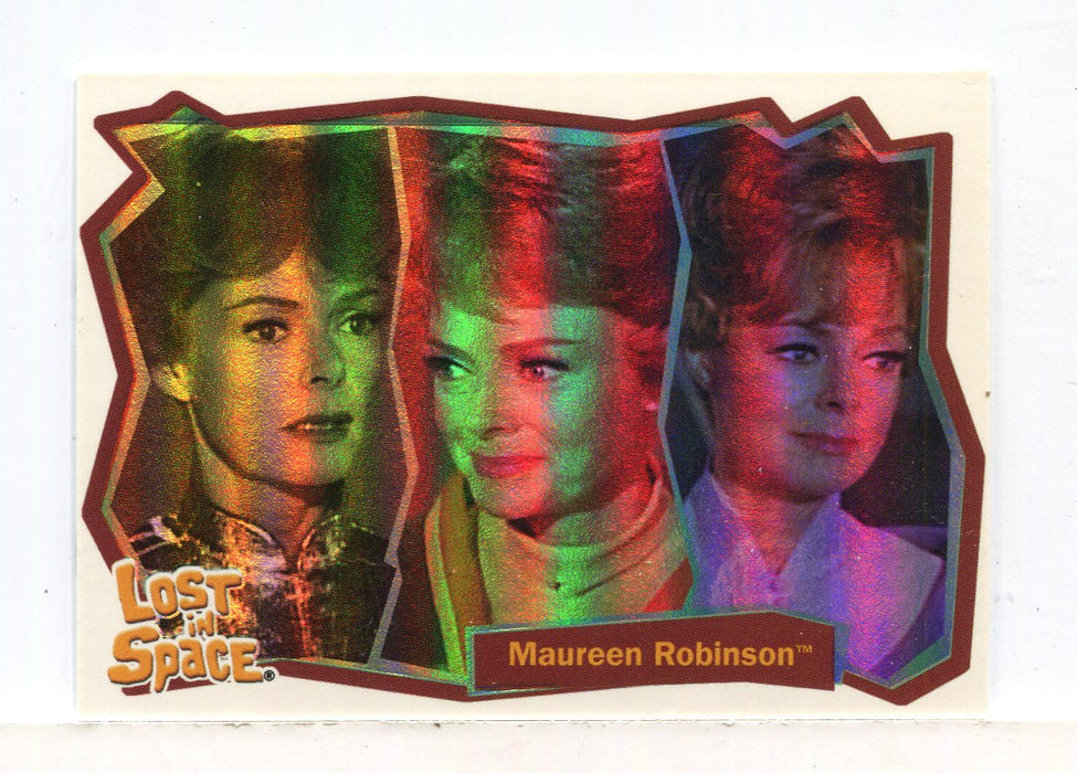 Lost in Space Complete Foil Character Chase Card #2 Maureen Robinson   - TvMovieCards.com