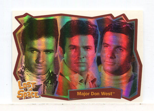 Lost in Space Complete Foil Character Chase Card #5 Major Don West   - TvMovieCards.com