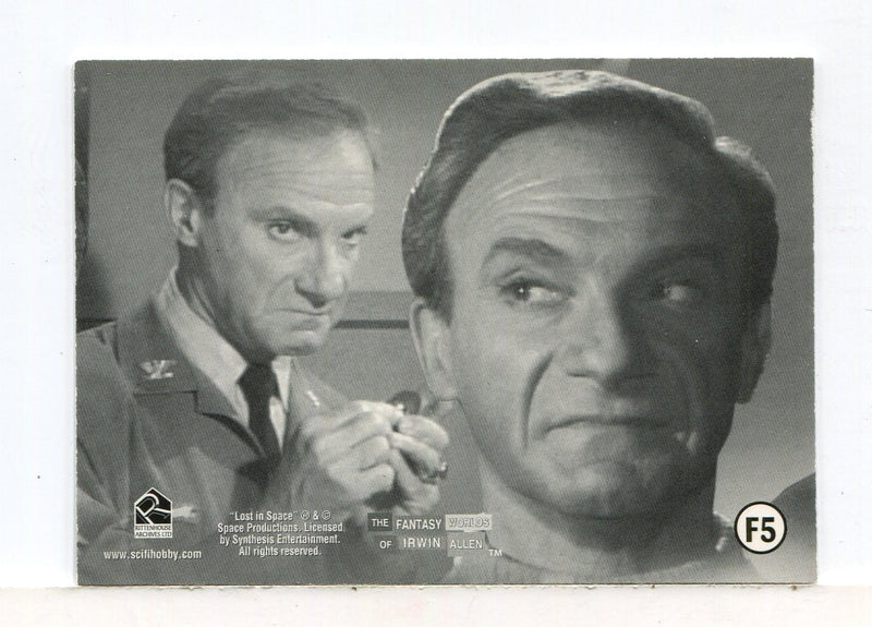 Lost in Space Complete The Many Faces of Dr. Smith Foil Puzzle Chase Card F5   - TvMovieCards.com