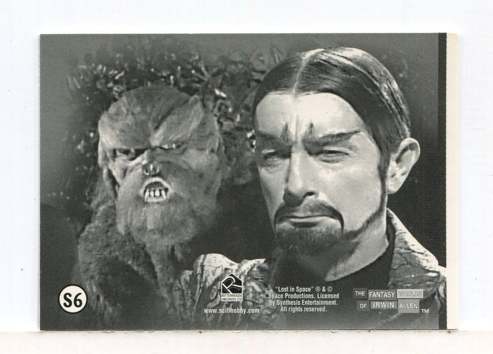 Lost In Space Complete The Good, The Bad and The Ugly Foil Puzzle Chase Card S6   - TvMovieCards.com