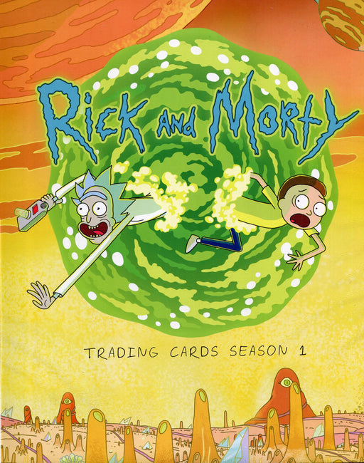 2018 Rick and Morty Season 1 Trading Card Album with BK1 thru BK3 Cards   - TvMovieCards.com