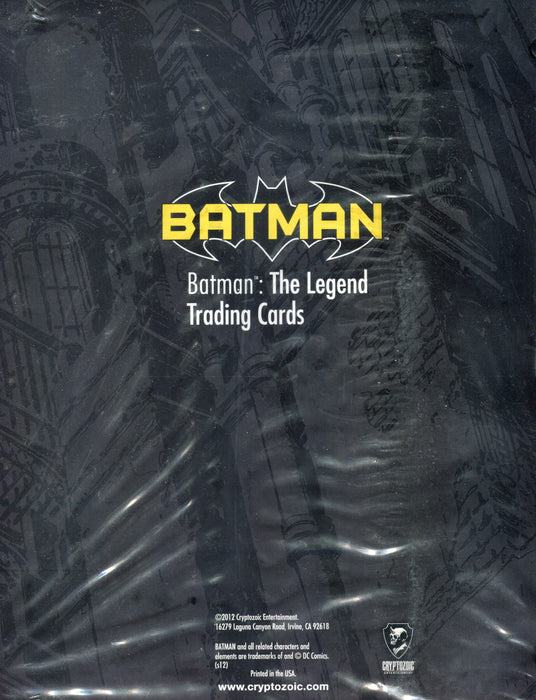 Batman: The Legend Trading Card Album with Gotham City Promo Card BP1   - TvMovieCards.com