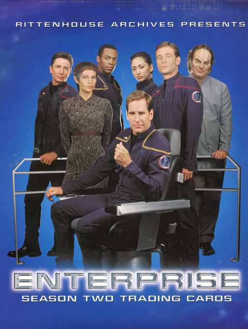 Star Trek Enterprise Season Two Empty Trading Card Album Rittenhouse 2003   - TvMovieCards.com