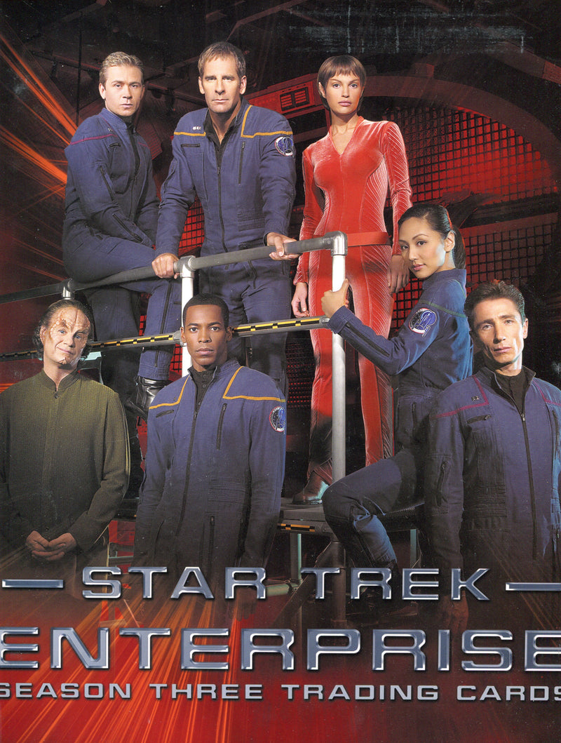 Star Trek Enterprise Season Three Empty Trading Card Album Rittenhouse 2004   - TvMovieCards.com