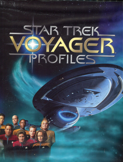 Star Trek Voyager Profiles Empty Trading Card Album SkyBox 1998   - TvMovieCards.com