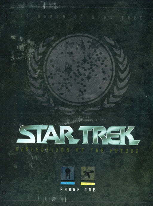 Star Trek 30 Years Phase One Empty Trading Card Album SkyBox 1995   - TvMovieCards.com