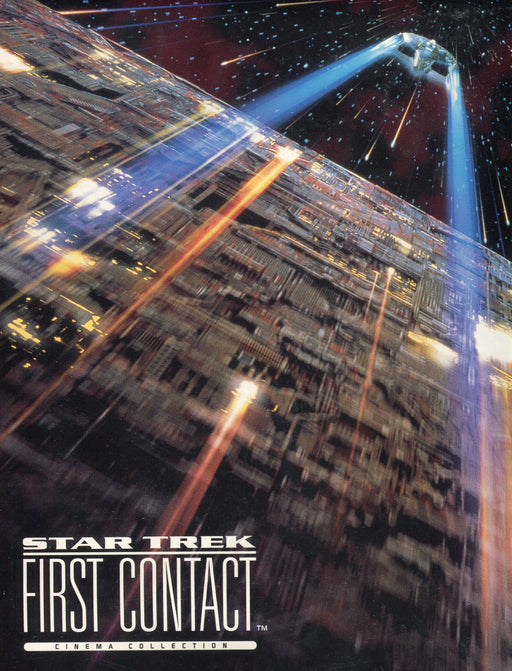Star Trek First Contact Empty Trading Card Album SkyBox 1996   - TvMovieCards.com
