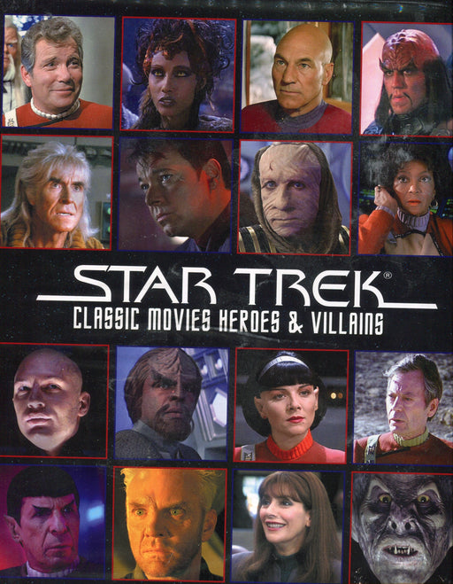 Star Trek Classic Movies Heroes Villains Empty Trading Card Album Rittenhouse   - TvMovieCards.com