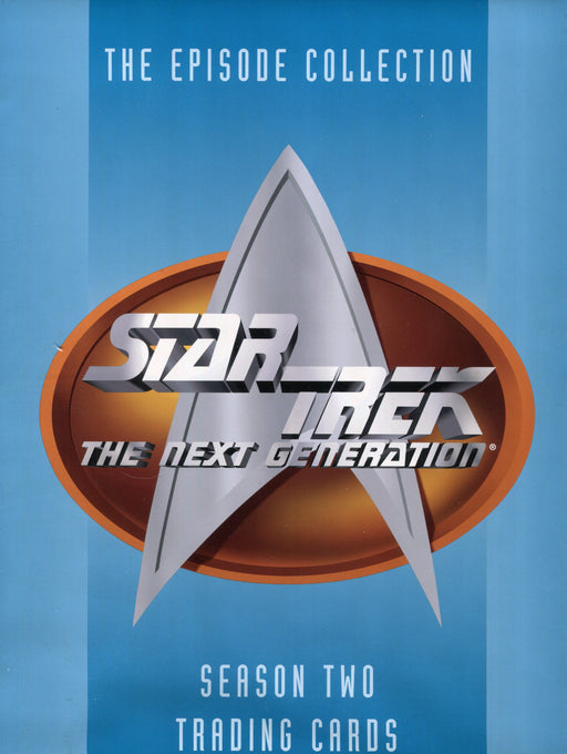 Star Trek TNG Episodes Season Two Empty Trading Card Album Skybox 1994   - TvMovieCards.com