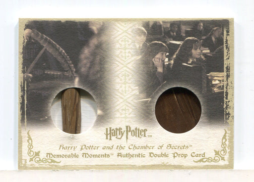 Harry Potter Memorable Moments Wands and Quills Double Prop Card HP DP2 #032/115   - TvMovieCards.com