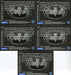 Batman Saga of the Dark Knight Spectra-Etch  Chase Card Set B1-5 1994 Skybox   - TvMovieCards.com