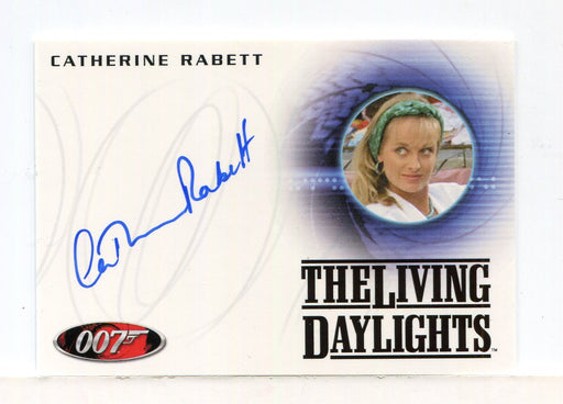 James Bond 50th Anniversary Series One Catherine Rabett Autograph Card A168   - TvMovieCards.com
