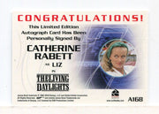 James Bond 50th Anniversary Series One Catherine Rabett Autograph Card A168   - TvMovieCards.com