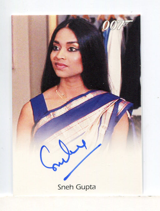 James Bond 50th Anniversary Series One Sneh Gupta Autograph Card   - TvMovieCards.com