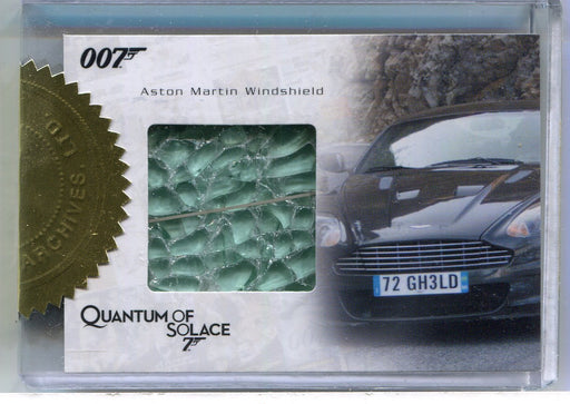 James Bond Archives 2009 Edition Aston Martin Windshield AMR1 Relic Card 466/700   - TvMovieCards.com