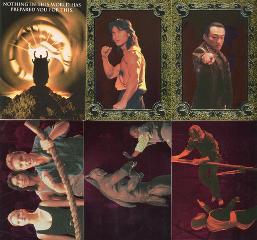 Mortal Kombat The Movie Promo Trading Card Lot 6 Cards SkyBox 1995   - TvMovieCards.com