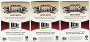 2011 CBLDF Comic Book Defense Fund Liberty Artist 3-Panel Sketch Trading Card   - TvMovieCards.com