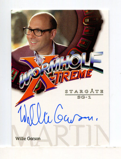 Stargate SG-1 Wormhole X-Treme Willie Garson Autograph Card WXA6   - TvMovieCards.com
