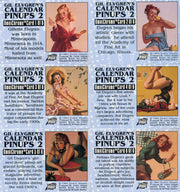 Elvgren Calendar Pin-Ups 2 Omnichrome Chase Card Set (6) Comic Images 1994   - TvMovieCards.com