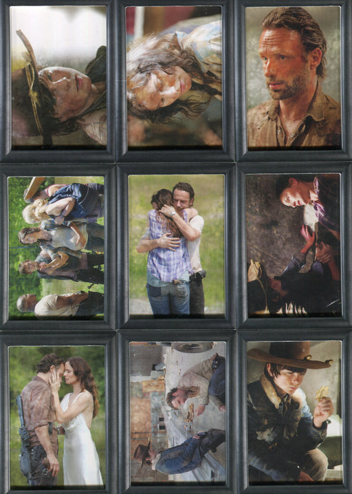 Walking Dead Season 3 Part 1 Grimes Family Shadowbox Chase Card Set (9)   - TvMovieCards.com