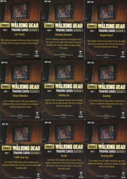 Walking Dead Season 3 Part 1 Grimes Family Shadowbox Chase Card Set (9)   - TvMovieCards.com
