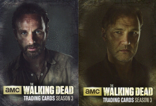 Walking Dead Season 3 Part 1 Promo Card Set 2 Cards NSU 1/2 and NSU 2/2   - TvMovieCards.com
