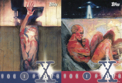 X-Files Season 1 Promo Card Lot 2 Cards P3 and P4 Topps 1995   - TvMovieCards.com