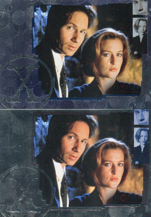 X-Files Connections Foil Promo Card Lot 2 Cards P-1 and PP-1 Topps 2005   - TvMovieCards.com