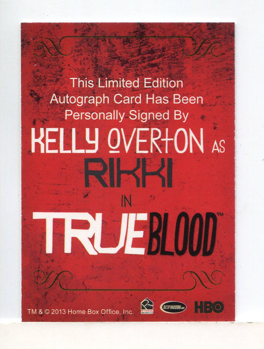 True Blood Archives Autograph Card Kelly Overton as Rikki   - TvMovieCards.com
