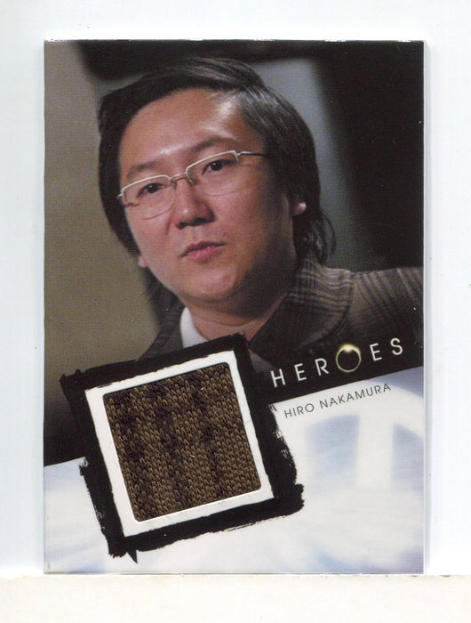 Heroes Archives Hiro Nakamura Costume Card Rittenhouse 2010   - TvMovieCards.com