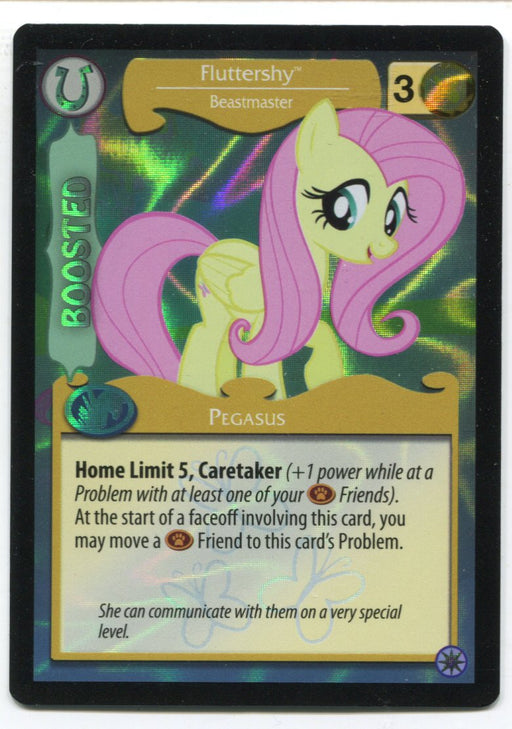 My Little Pony Fluttershy Beastmaster #f6 Foil MLP TCG Trading Card Game   - TvMovieCards.com