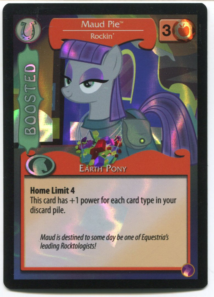 My Little Pony Maud Pie - Rockin' #f1a Foil MLP TCG Trading Card