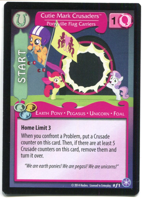 My Little Pony Cutie Mark Crusaders #f1 Foil MLP TCG Trading Card Game   - TvMovieCards.com