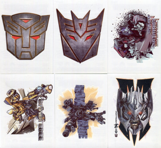 Transformers Revenge of Fallen Tattoos Chase Card Set 10 Cards Topps 2009   - TvMovieCards.com