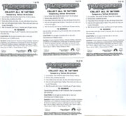 Transformers Revenge of Fallen Tattoos Chase Card Set 10 Cards Topps 2009   - TvMovieCards.com